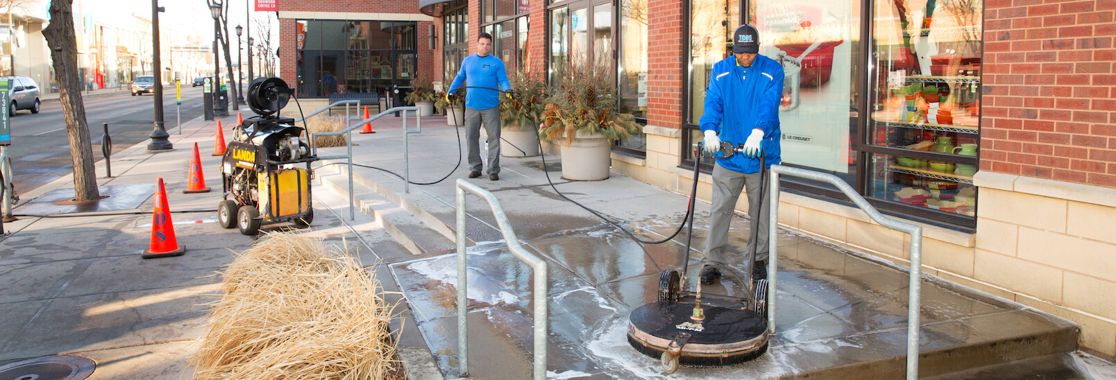 Concrete Cleaning & Sealing