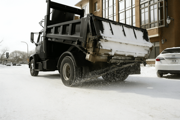 De Icing Salt Truck