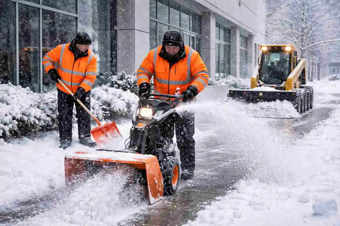 Commercial Sidewalk Snow Removal