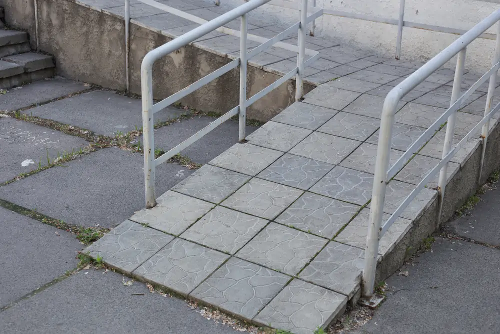 Concrete ADA Ramp Construction Details