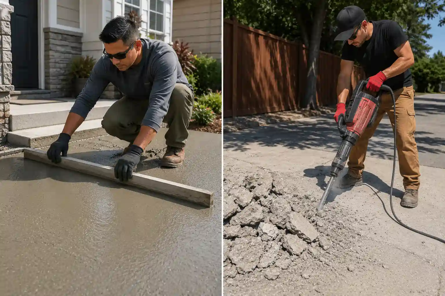 Concrete Raising vs Concrete Replacement