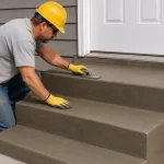 How to Repair Concrete Steps on Commercial Properties